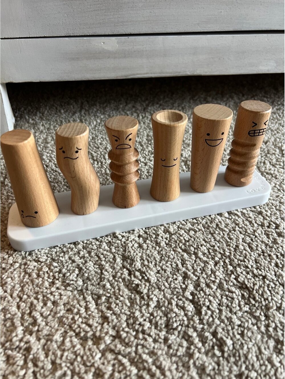 Lovevery Wooden Emotion Dolls